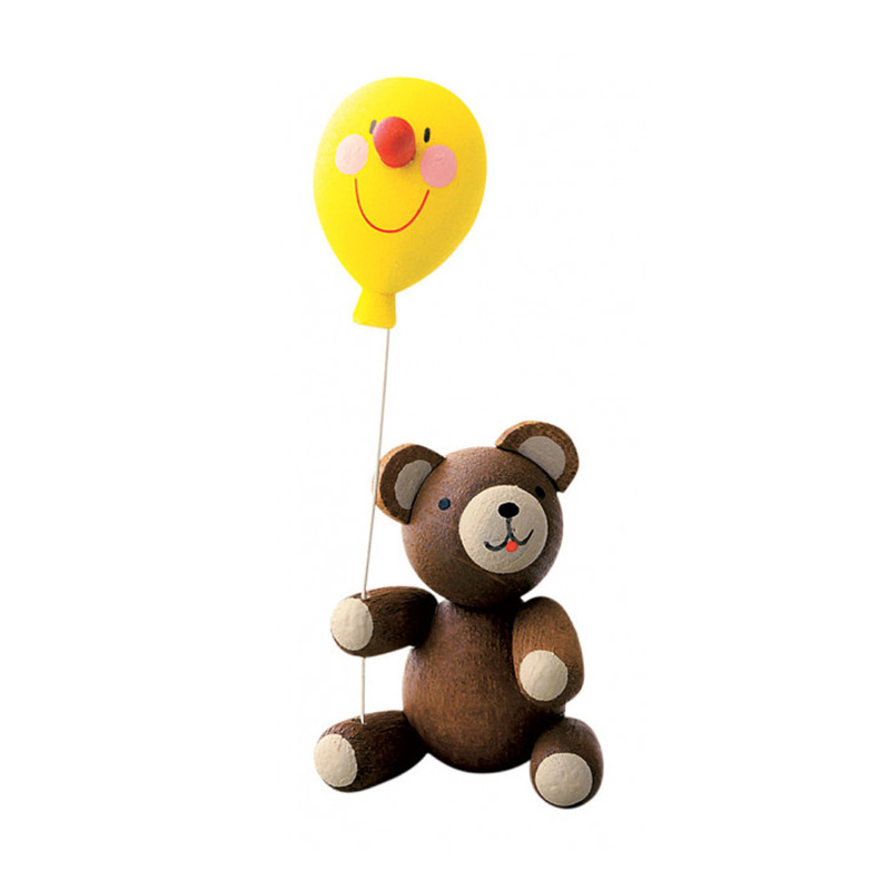 875000 拿著氣球的幸運熊，高度4cm