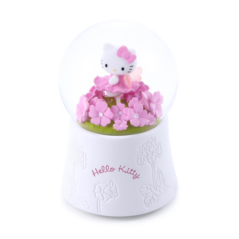 KT22069-EB Hello Kitty花仙子 水晶球音樂盒