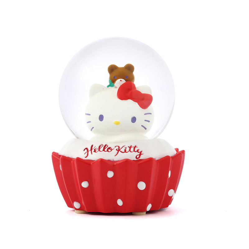 KT18118 Hello Kitty 小熊甜心 水晶球擺飾