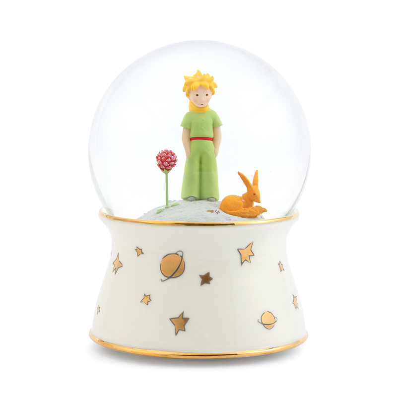 LPP030 小王子與玫瑰、狐狸的相遇 水晶球音樂盒