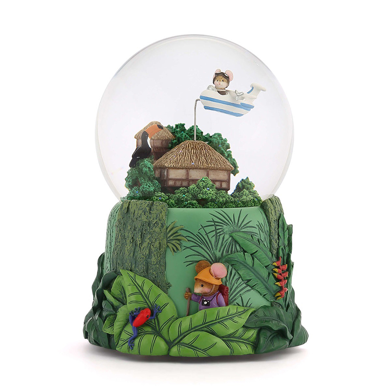 AO20051-EB 熱帶雨林探險 水晶球音樂盒